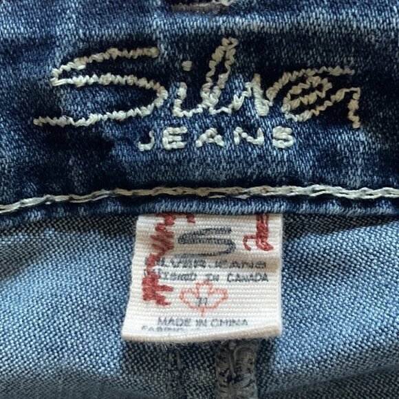 Vintage Silver Jeans Aiko Bootcut Low Rise Denim W31 L33 Y2K 2000s 2010s - Picture 10 of 12